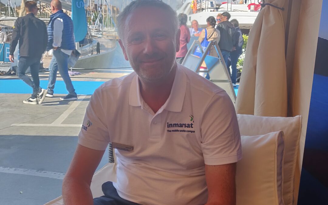 Talking Tech: We catch up with Peter Broadhurst of Inmarsat at the Palma boat show 2019