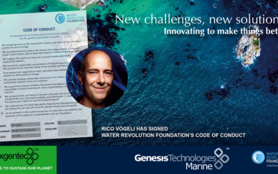 Genesis Technologies sign up to Water Revolution code of conduct