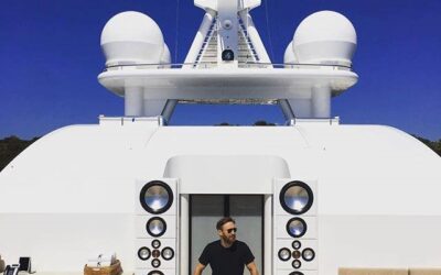 David Guetta enjoys perfect sound with $500,000-a-piece CAT speakers