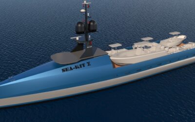 SEA-KIT unveils un-crewed superyacht support vessel concept