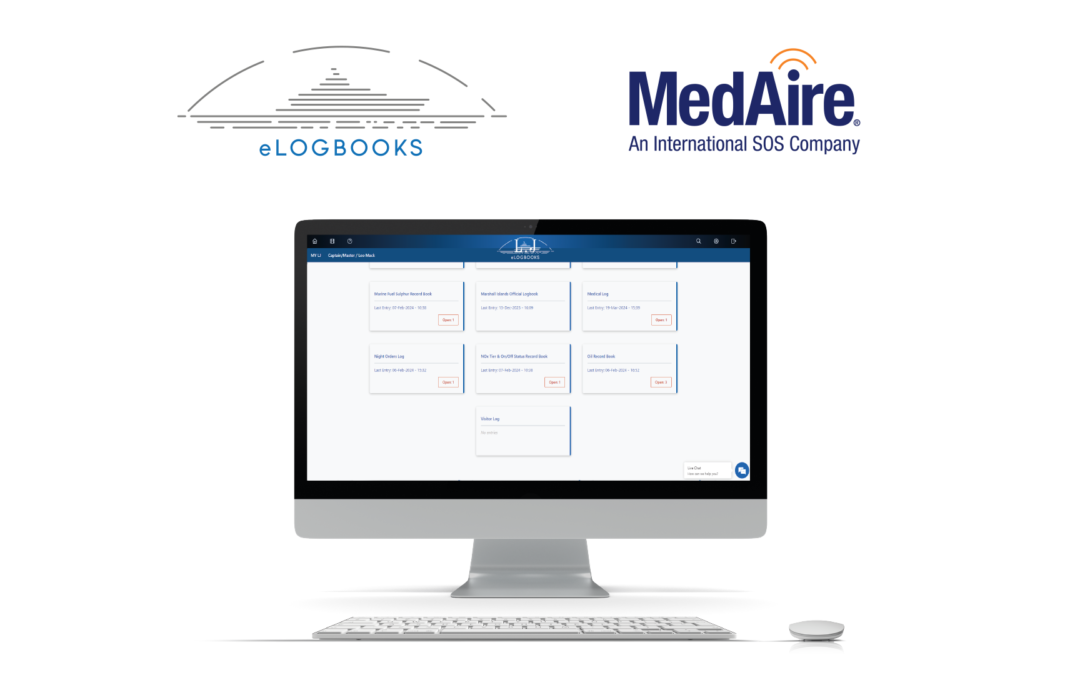 MedAire partners with LJ eLogbooks to enhance onboard medical record keeping